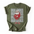 thumbnail image 1 of Retro Bulldogs Gift for Men Women Boys Girls Kids T-Shirt, Multicolors, Size S-5XL, 1 of 5