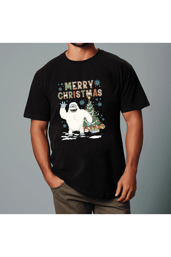 Retro Bumble Abominable Snow Monster Rudolph Christmas Art Unisex T-Shirt V11896 up to size 5XL