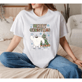 thumbnail image 1 of Retro Bumble Abominable Snow Monster Rudolph Christmas Art Unisex T-Shirt V11896 up to size 5XL, 1 of 2
