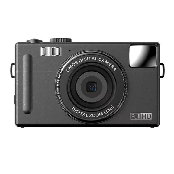 Retro CCD Photo Camera 24MP High Definition Shooting 1080P Video Camera Portable Student Camera for Daily Use