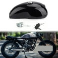 thumbnail image 1 of Retro Cafe Racer Motorcycle Gas Fuel Tank Iron 10L 2.6 Gallon For Suzuki Honda, 1 of 1