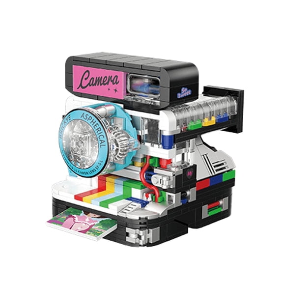 Retro Camera Building Block set for Adults Boys Girls Not Compatible with Lego 478 Pcs