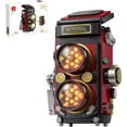 thumbnail image 1 of Retro Camera Building Blocks Sets with Lights, DIY Camera Building Toys with Twin-Lens Reflex Design, Unique Collectible for Home Decor,(719Pcs), 1 of 6