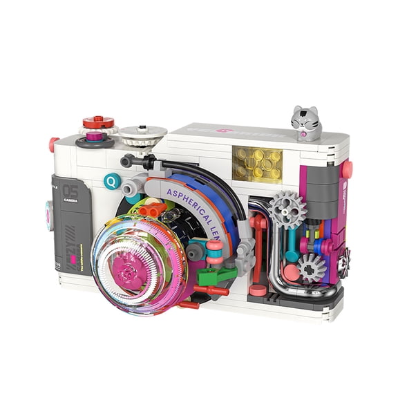 Retro Camera Building Kits Micro Building Blocks Set Model Birthday Gifts for Adult Kids Child Collectible Toys Idea Bricks Sets