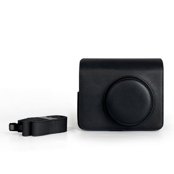 Retro Camera Carrying Bag For Instax Wide 400 with Shoulder Strap PU Leather Cover Protective Camera Case