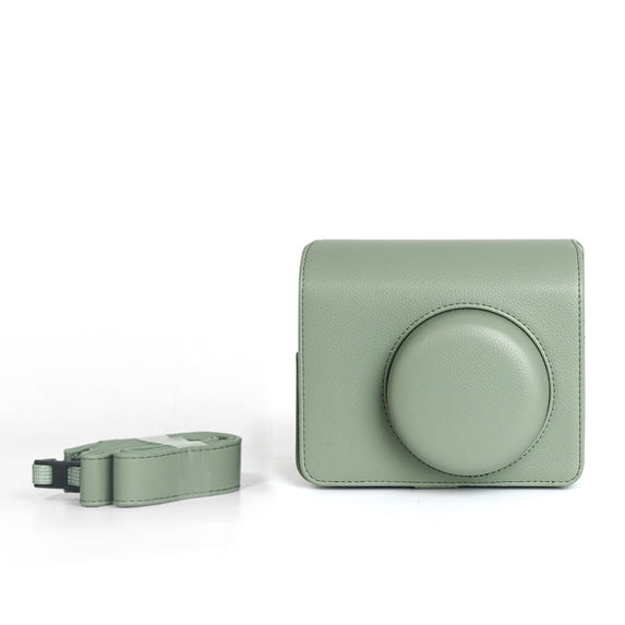 Retro Camera Carrying Bag For Instax Wide 400 with Shoulder Strap PU Leather Cover Protective Camera Case