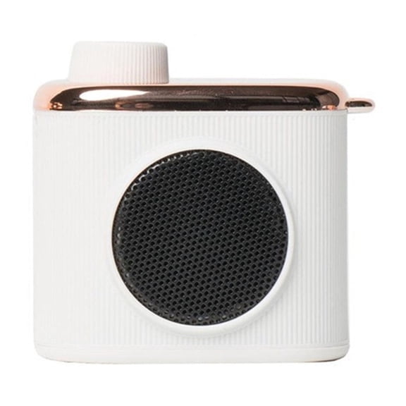 Retro Camera Mini Speaker Cute Nostalgic 3D Stereo Surround HiFi Sound Portable Speakers with Microphone ,Easy to Install