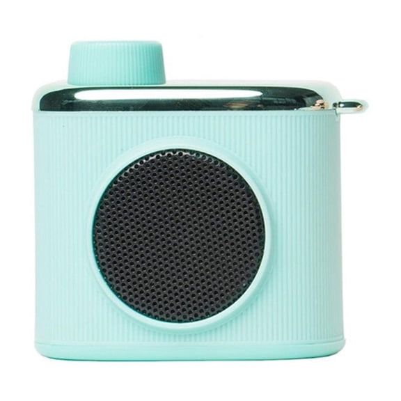 Retro Camera Mini Speaker Cute Nostalgic 3D Stereo Surround HiFi Sound Portable Speakers with Microphone ,Easy to Install