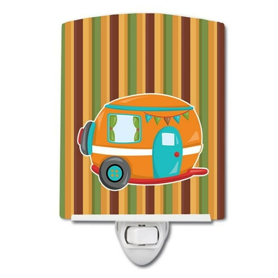 Retro Camper Ceramic Night Light