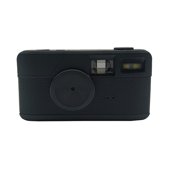Camping Screen-Free Retro Digital Camera with 8MP, 8 Scene Filters, USB-C, 128GB TF, Built-in Flash, Black