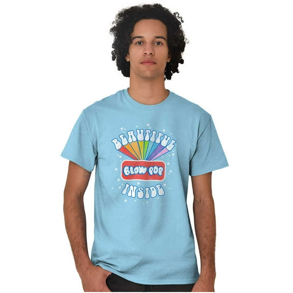 Retro Candy Logo Beautiful Inside Men's Graphic T Shirt Tees Brisco Brands S