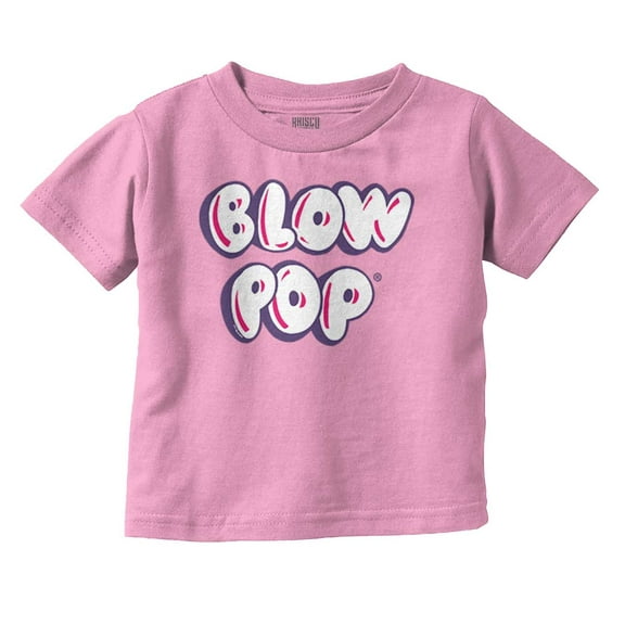 Retro Candy Logo Blow Pop Cute Toddler Boy Girl T Shirt Infant Toddler Brisco Brands 12M