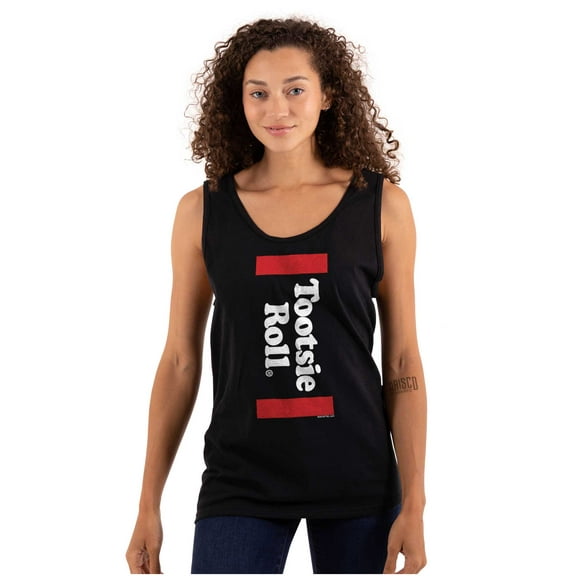 Retro Candy Logo Vintage Tootsie Roll Tank Top T Shirts Men Women Brisco Brands S