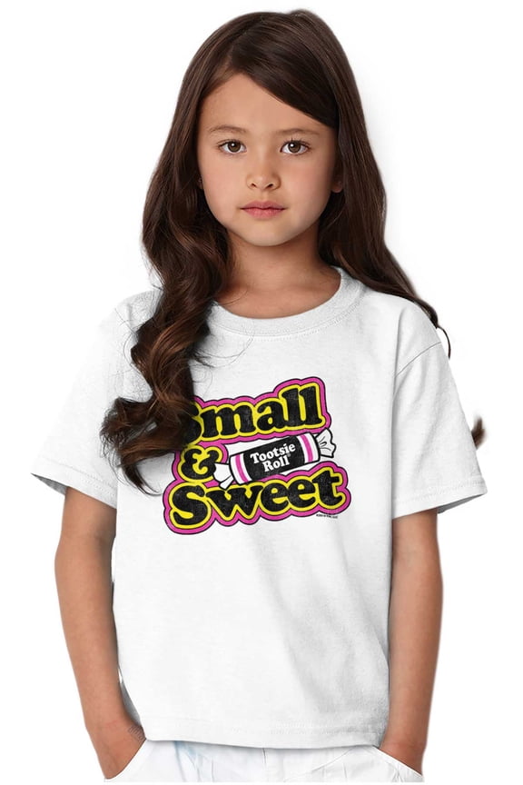 Retro Candy Small Sweet Tootsie Roll Girls Kids T Shirt Tees Teen Brisco Brands S