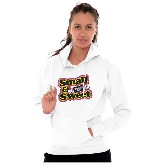 Retro Candy Small Sweet Tootsie Roll Women Plus Size Hoodie Brisco Brands 5X