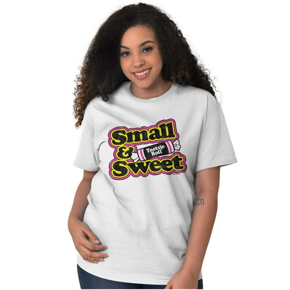 Retro Candy Small Sweet Tootsie Roll Women's Graphic T Shirt Tees Brisco Brands M