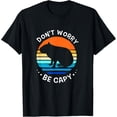 thumbnail image 1 of t-shirt Retro Capybara Dont Worry Be Cappy T-Shirt, 1 of 4