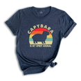 thumbnail image 1 of Retro Capybara Shirt, Vintage Capybara Tee, Animal Shirt, Cute Capybara Gift, Humorous Shirt, Funny Capybara T-Shirt, Pet Lover Gift, 1 of 1