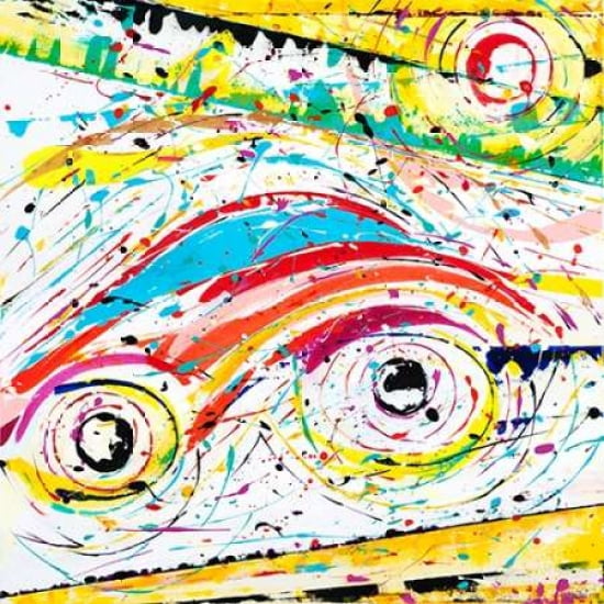 Retro Car Canvas Art - Ben Bonart (24 x 24)