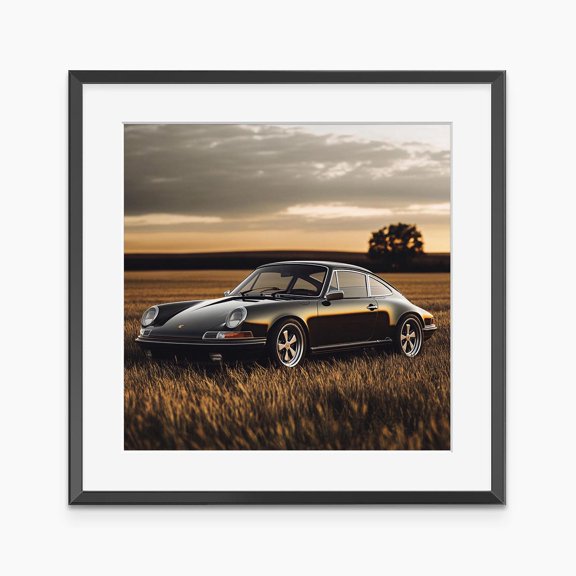 Retro Car Photography Wall Decor Man Cave Automotive Theme Museum Quality Photo, Unframed Poster