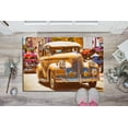 thumbnail image 1 of Retro Car Rug, Vintage Car Rugs, Classic Car Rug, Car Rug, Pattern Rugs, Housewarming Gift Rug, Cute Rug, Hallway Rugs, Man Cave Rug, 2'x3' - 60x90 cm, 1 of 6