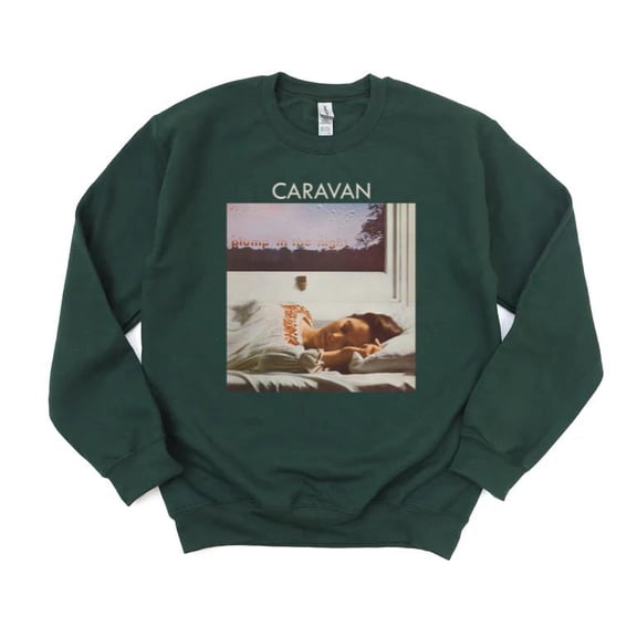 Retro Caravan Girls Who Grow Plump in the Night Prog Rock Album Art Music Band Sweatshirt Unisex, up to 5XL