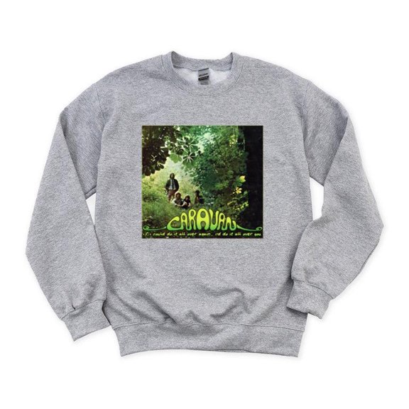 Retro Caravan If I Could Do It All Over Again Prog Rock Music Band Album Art Sweatshirt Unisex, up to 5XL