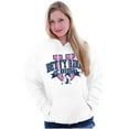 thumbnail image 1 of Retro Cartoon Betty Boop University Women Plus Size Hoodie Brisco Brands 2X, 1 of 4