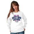 thumbnail image 1 of Retro Cartoon Betty Boop University Women Plus Size Sweatshirt Brisco Brands 2X, 1 of 5