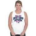 thumbnail image 1 of Retro Cartoon Betty Boop University Women Plus Size Tank Top Brisco Brands 2X, 1 of 5