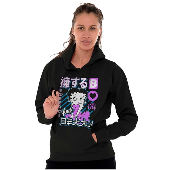 Retro Cartoon Embrace Your Betty Hoodie Sweatshirt Women Brisco Brands X