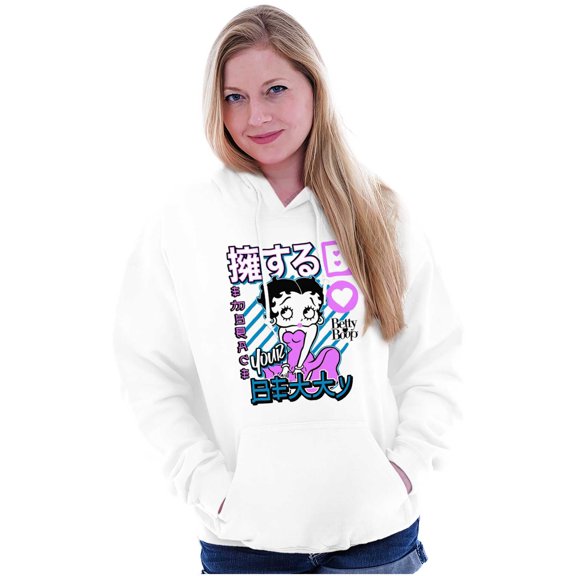 Retro Cartoon Embrace Your Betty Women Plus Size Hoodie Brisco Brands 2X
