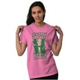 thumbnail image 1 of Retro Cartoon St Paddys Sassy Lassy Women's Graphic T Shirt Tees Brisco Brands L, 1 of 6