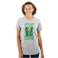 thumbnail image 1 of Retro Cartoon St Paddys Sassy Lassy Women's Graphic T Shirt Tees Brisco Brands S, 1 of 6