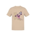 thumbnail image 1 of Retro Cartoon Steamboat Adventure Men's T-shirt, 1 of 3