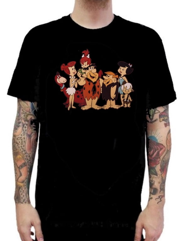 Retro Cartoon T-Shirt, Vintage Prehistoric Graphic Tee, Classic Cartoon Nostalgia Shirt, Funny Retro Streetwear