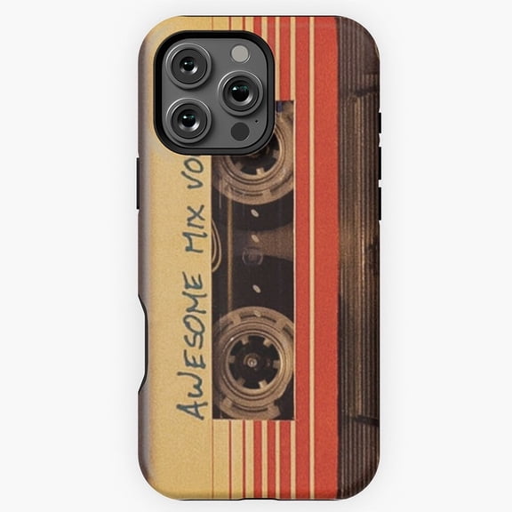 Retro Cassette Mix Volume 1 Phone Case for iPhone 17 16 15 14 13 12 11 Pro Max