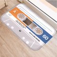 thumbnail image 1 of Retro Cassette Music Tape Entrance Doormat Home Decor Non-Slip Bathroom Floor Mat Carpet for Living Room Balcony Long Carpet, 1 of 5