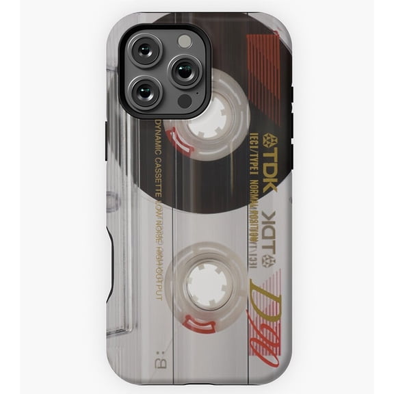 Retro Cassette Tape 1980s GA024 Phone Case for iPhone 11 to 17 Pro Max