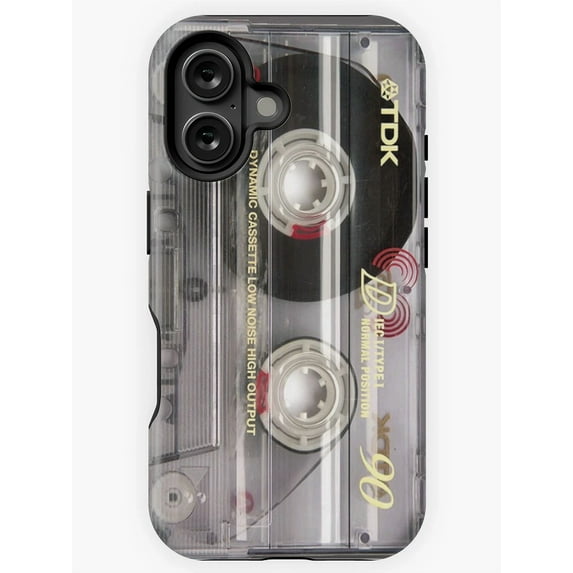 Retro Cassette Tape Mixtape 80s 90s Vintage Music A045 Protective Case for iPhone 17 16 15 14 13 12 11 Pro Max