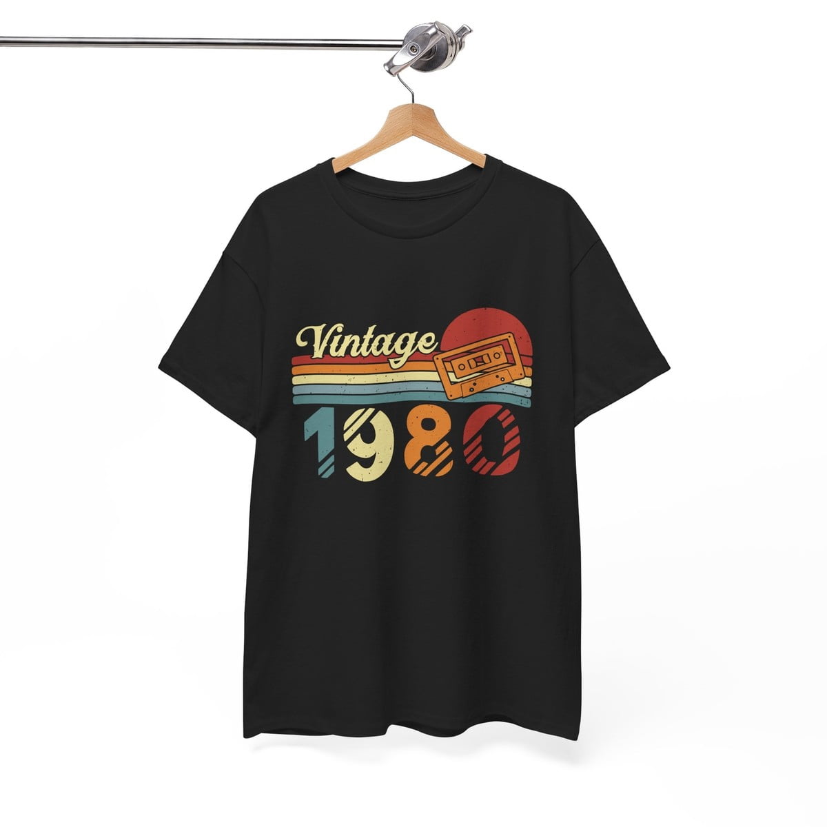 Retro Cassette Tape Vintage Music 80s 90s T-Shirt - Walmart.com