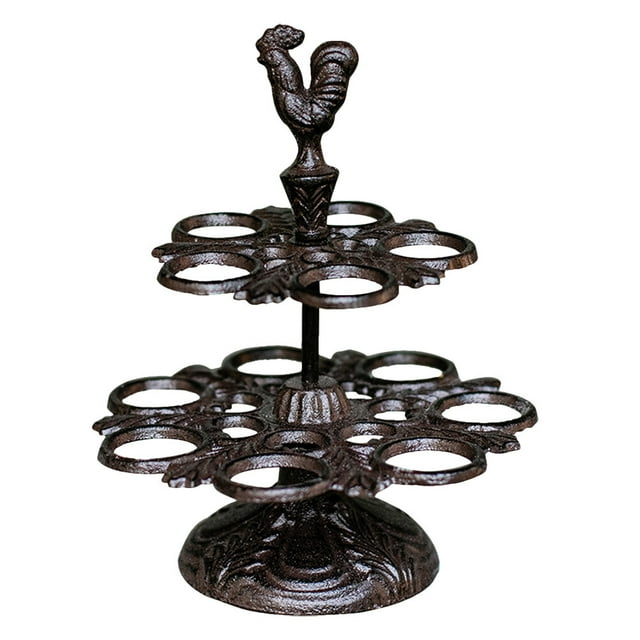 Retro Cast Iron Egg Rack Retro Cast Iron Egg Rack Kitchen Egg Holder