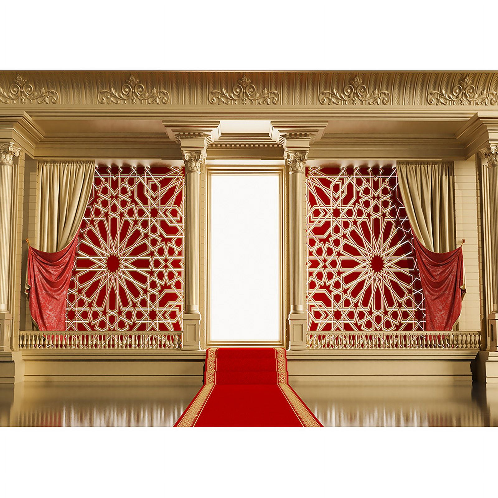 Retro Castle Theme Photography Backdrops Props Vintage Theater Opera ...