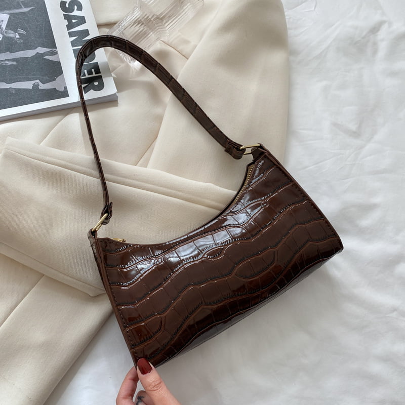 LV Louis Vuitton Shopping Leather Tote Handbag Shoulder Bag Purse