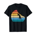 thumbnail image 1 of Retro Cat Climbing Meowtain Vintage Kitty Gift Rock Climber T-Shirt, 1 of 5
