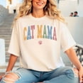 thumbnail image 1 of Retro Cat Mama Shirt, Cat Mom Gift, Cat Mom Tshirt, Retro Cat Mom Shirt, Cat Lover Shirt For Cat Mom, Cat Mama Gift, Mom Life Shirt, 1 of 2