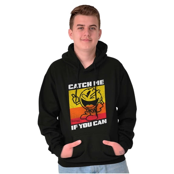 Retro Catch PACMAN Funny Arcade Game Unisex Plus Size Hoodie Brisco Brands 5X