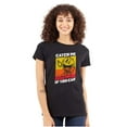 thumbnail image 1 of Retro Catch PACMAN Funny Arcade Game Women's T Shirt Ladies Tee Brisco Brands S, 1 of 2
