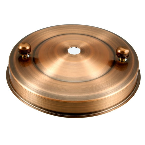 Retro Ceiling Light Plate Pendant Accessories Holder 105mmx23mm Copper Tone