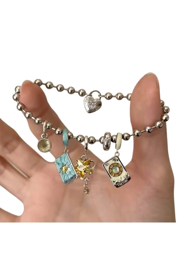 Retro Celestials Charm With Distressed Finish Comfortable Alloy Jewelry for Birthdays Special Occasions